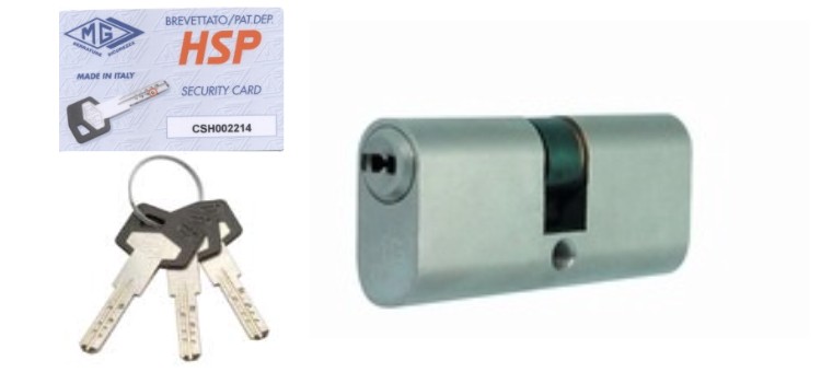 Cilindro MG HSP ovale mm.62