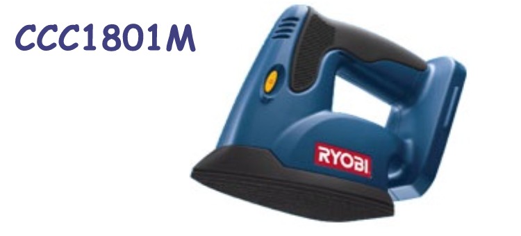 (RYOBI ONE+) Levigatrice a delta a batteria art. CCC1801M