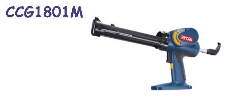 (RYOBI ONE+) Pistola per cartucce art. CCG1801M