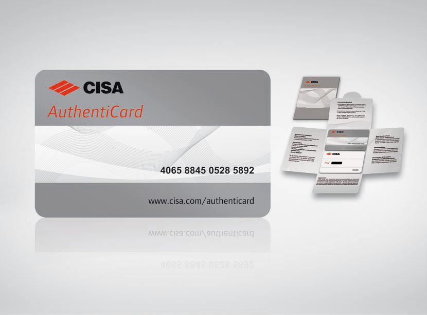 CISA AUTHENTICARD