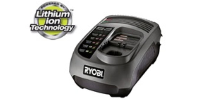 (RYOBI ONE+) Caricabatterie litio-ione e NI-CD